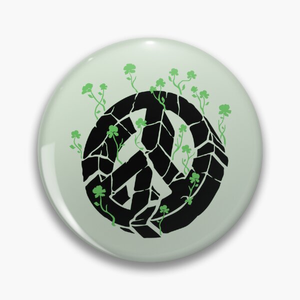 Item preview, Overgrown Ruined Peace Symbol designed and sold by everything4eva.