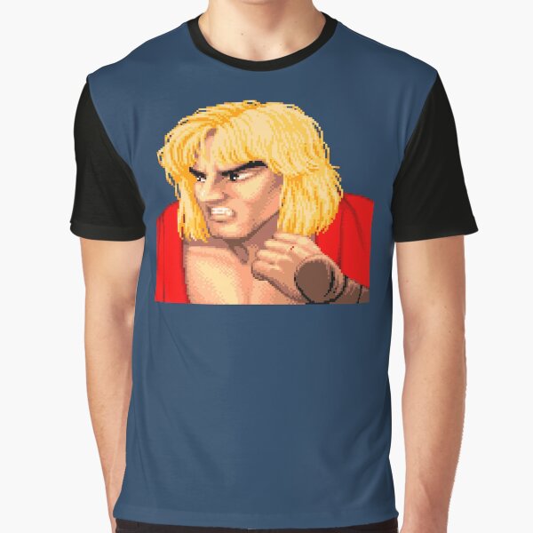 Vista previa del artículo con la obra «SF2 CHAMPION EDITION KEN FACE OFF 2P», diseñado y vendido por PIXLTEES.