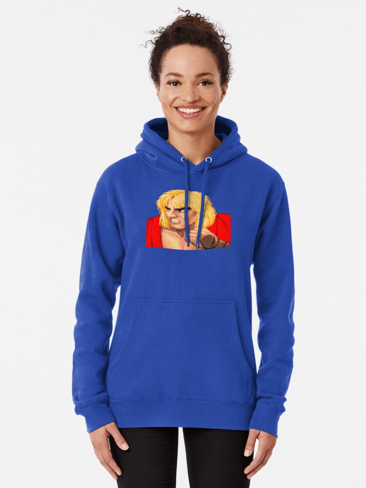 SF2 CHAMPION EDITION KEN FACE OFF 2P Pullover Hoodie by PIXLTEES Redbubble