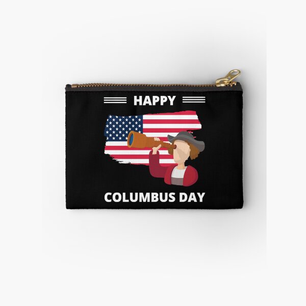 Item preview, Columbus Day with American Flag   designed and sold by PopCultureClote.