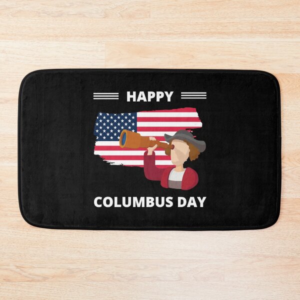 Item preview, Columbus Day with American Flag   designed and sold by PopCultureClote.