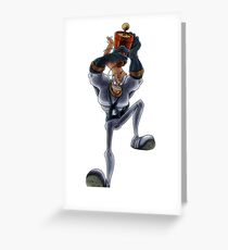 Falling Greeting Card