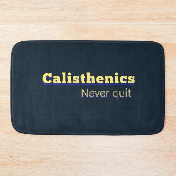 Item preview,   CALISTHENICS.Never quit.( edition 5) designed and sold by JIMMYKIVUTI.