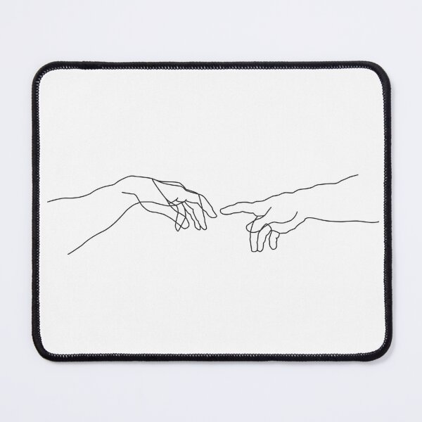 Item preview, Creation of Adam minimal drawing designed and sold by fpenderlico.