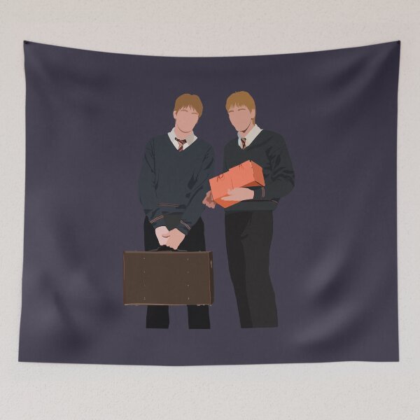 Item preview, Mischievous Comedy Twins Stir Magic Tools Gods Weasley Twinsretro Wave designed and sold by Makenzie86933.