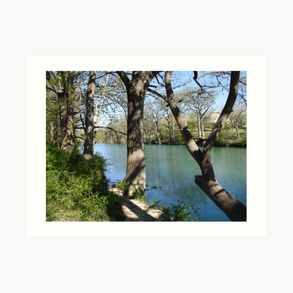 The Blanco River Art Print