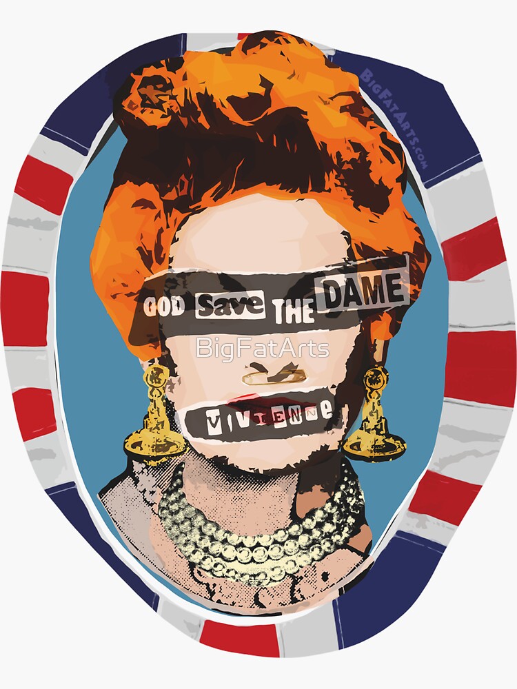 God Save The Dame by BigFatArts