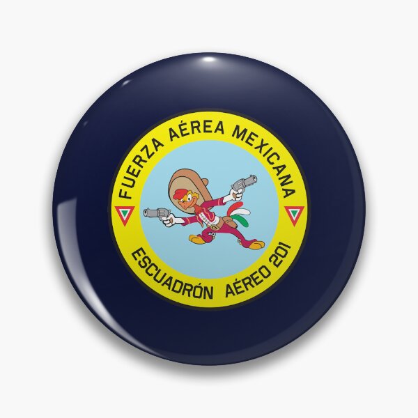 Item preview, Escuadron Aereo 201 - Fuerza Aerea Mexicana - Clean Style  designed and sold by PopCultureClote.