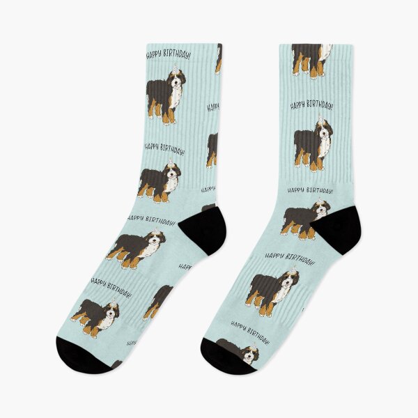 Item preview, Bernedoodle Doodle Dog Happy Birthday designed and sold by thepawster.