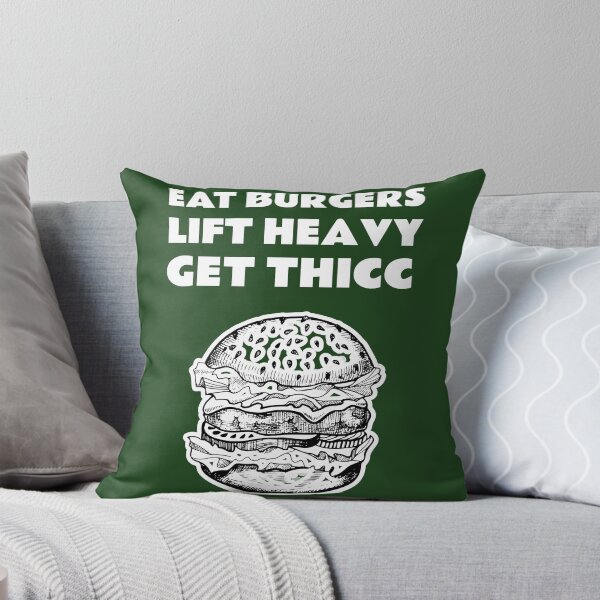 Item preview, Eat Burgers Lift Heavy Get Thiccc designed and sold by TasuDesigners.