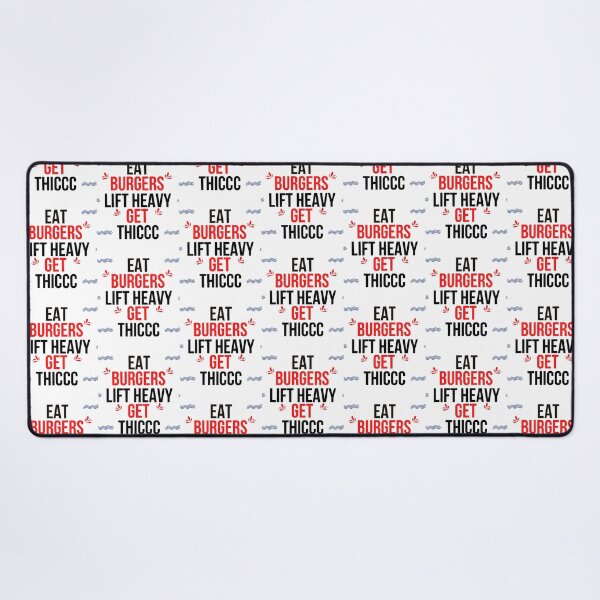 Item preview, Eat Burgers Lift Heavy Get Thiccc designed and sold by TasuDesigners.
