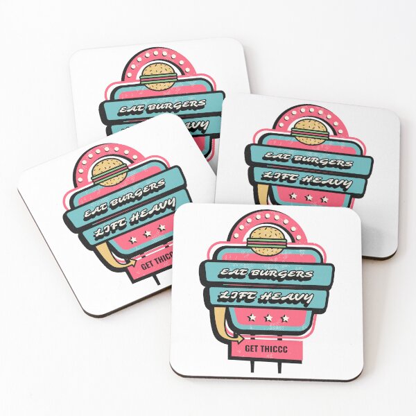 Item preview, Eat Burgers Lift Heavy Get Thiccc designed and sold by TasuDesigners.