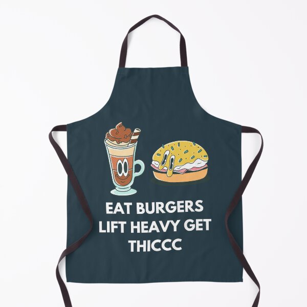 Item preview, Eat Burgers Lift Heavy Get Thiccc designed and sold by TasuDesigners.