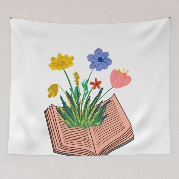 Item preview, Flowers Growing From Book designed and sold by MaxManN1.