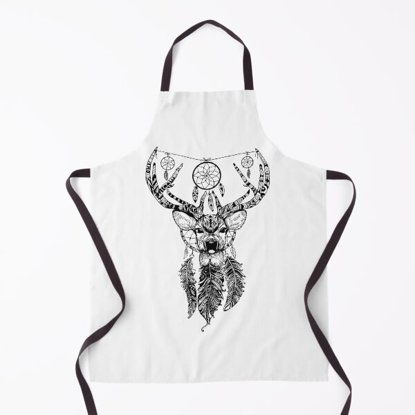 Item preview, Deer Head with Feathers Dreamcatcher designed and sold by RMelissart.