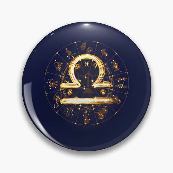 Item preview, Flaming Libra Zodiac Symbol   designed and sold by PopCultureClote.