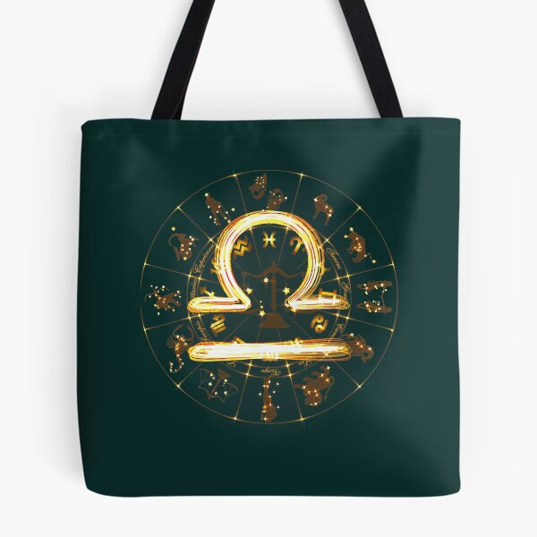 Item preview, Flaming Libra Zodiac Symbol   designed and sold by PopCultureClote.