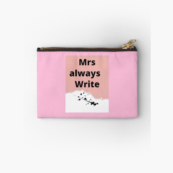 Item preview, Mrs always write - book themed design  designed and sold by NewPages.