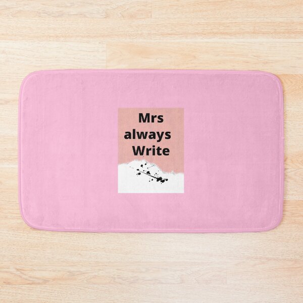 Item preview, Mrs always write - book themed design  designed and sold by NewPages.