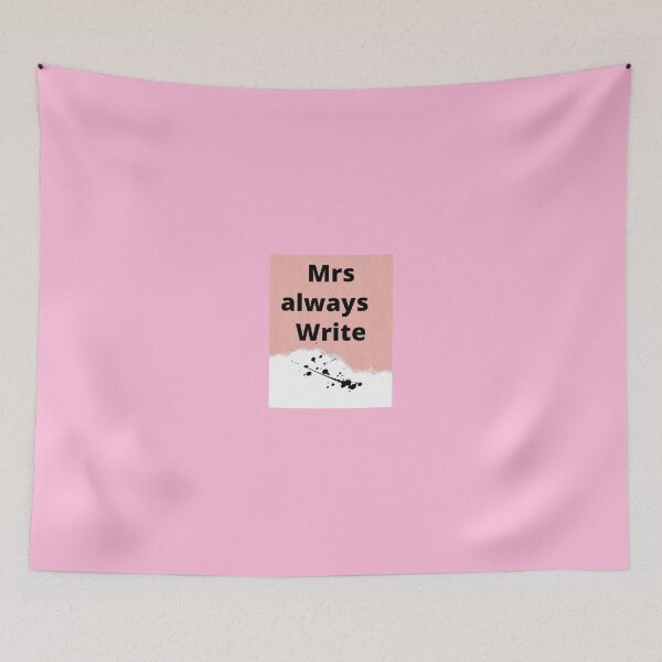 Item preview, Mrs always write - book themed design  designed and sold by NewPages.