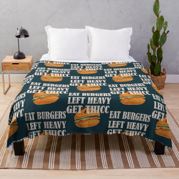 Artikelvorschau, Eat Burgers Lift Heavy Holen Sie sich Thicc Funny Fit Gym entworfen und verkauft von TasuDesigners.