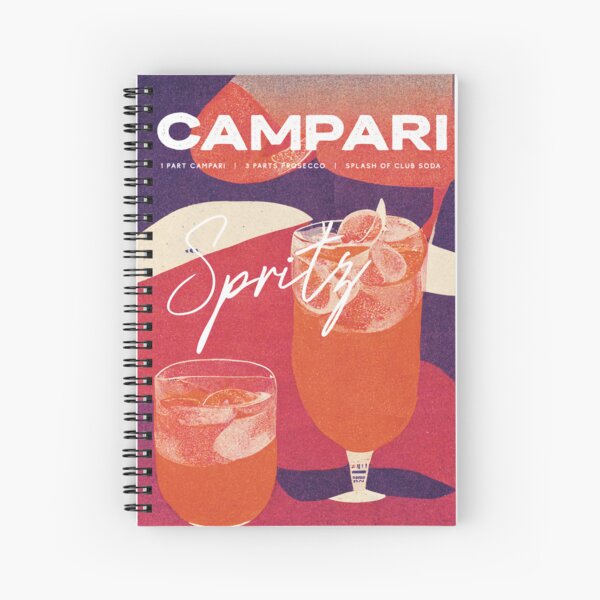 Item preview, Campari Retro Cocktail Poster Violet Night Bar Prints, Vintage Drinks, Recipe, Wall Art designed and sold by betternotes.