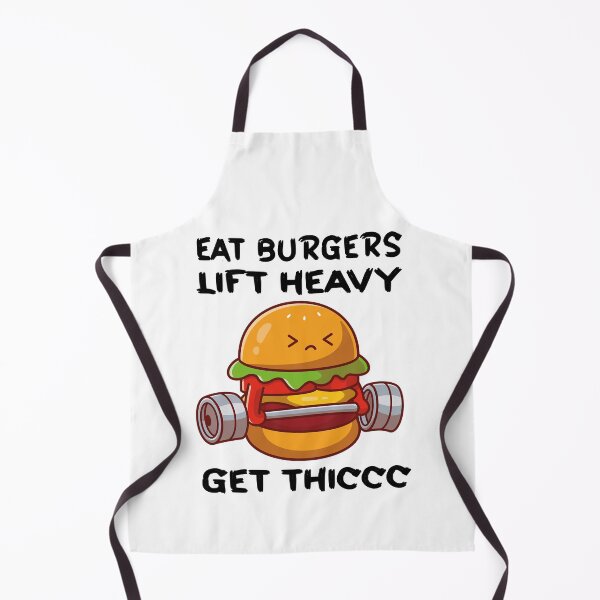 Item preview, Eat burgers lift heavy get thiccc  designed and sold by TasuDesigners.