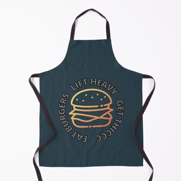 Item preview, eat burgers lift heavy get thiccc designed and sold by TasuDesigners.