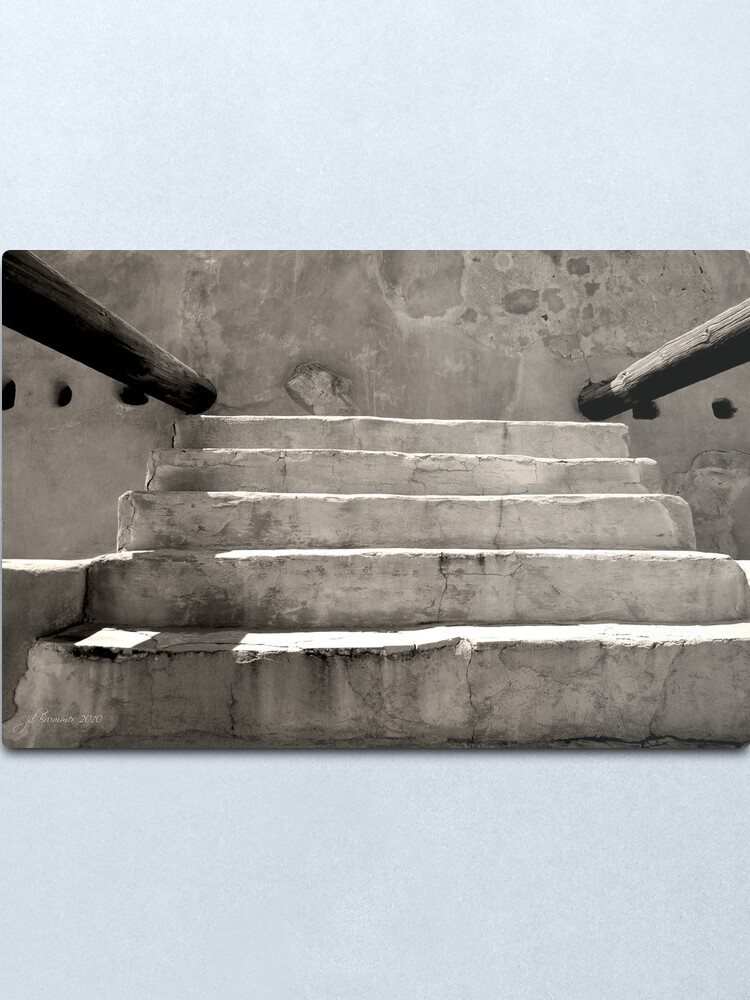 Alternate view of Steps at Tumacacori Metal Print