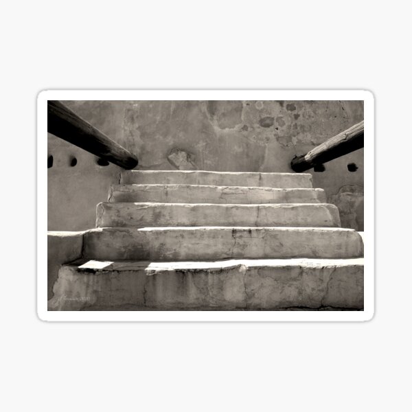 Steps at Tumacacori Sticker