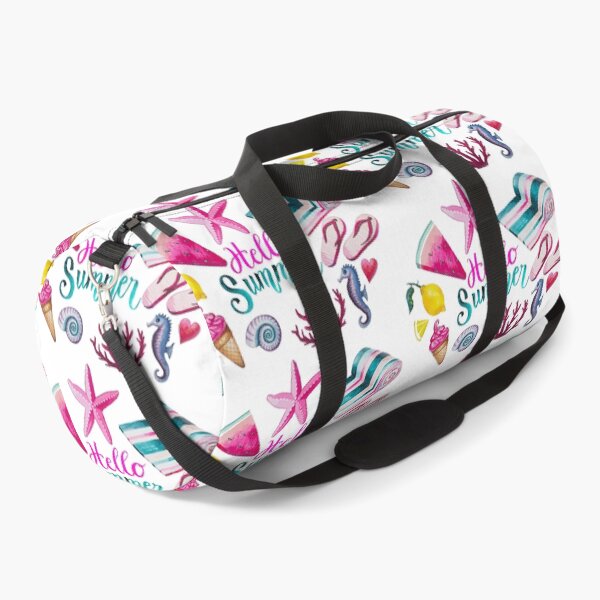 Item preview, hello summer watercolor summer bathing shoes designed and sold by salmikamel.