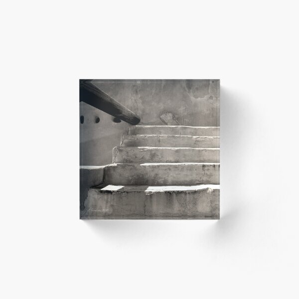 Steps at Tumacacori Acrylic Block