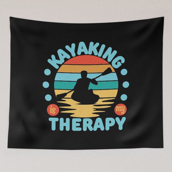 Item preview, Kayaking is my therapy designed and sold by FurioInc.