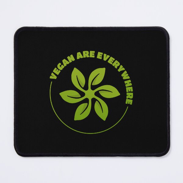 Item preview, Vegan Are Everywhere | Green Leaf Turbine | Black designed and sold by Teenker.