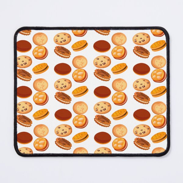 Item preview, four types of cookies on a white background designed and sold by Zhanna Lenivaya.