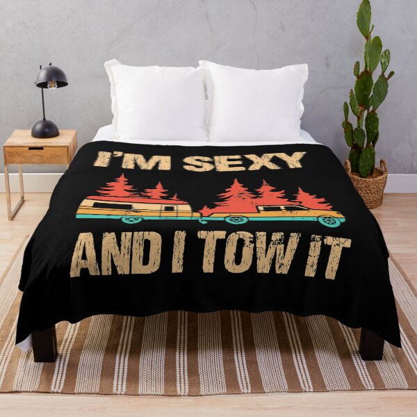 Item preview, I'm Sexy And I Tow It Bigfoot Camp Trees Hike Hiking Camping designed and sold by BennetJaco.