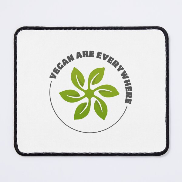 Item preview, Vegan Are Everywhere | Green Leaf Turbine | Green Black designed and sold by Teenker.