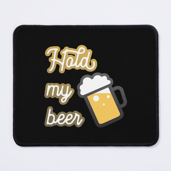 Item preview, hold my beer with mug designed and sold by PopCultureClote.