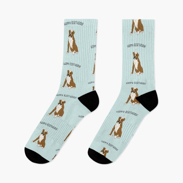 Item preview, Boxer Dog Happy Birthday designed and sold by thepawster.
