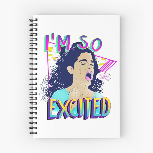 Item preview, I'm So Excited I'm So Scared designed and sold by Neobasemeson.