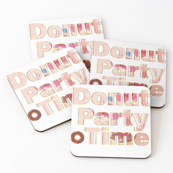 Item preview, Donut Party Time  designed and sold by Ouizza.