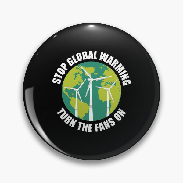 Item preview, Turn the Fans On Funny Wind Turbine Technician designed and sold by StrongShirts.