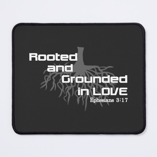 Item preview, Christian Design - Rooted and Grounded in Love -Ephesians 3 verse 17 designed and sold by simplydesignart.