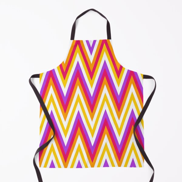 Item preview, Chevron Design In Yellow Orange Pink Purple Zigzags designed and sold by taiche.