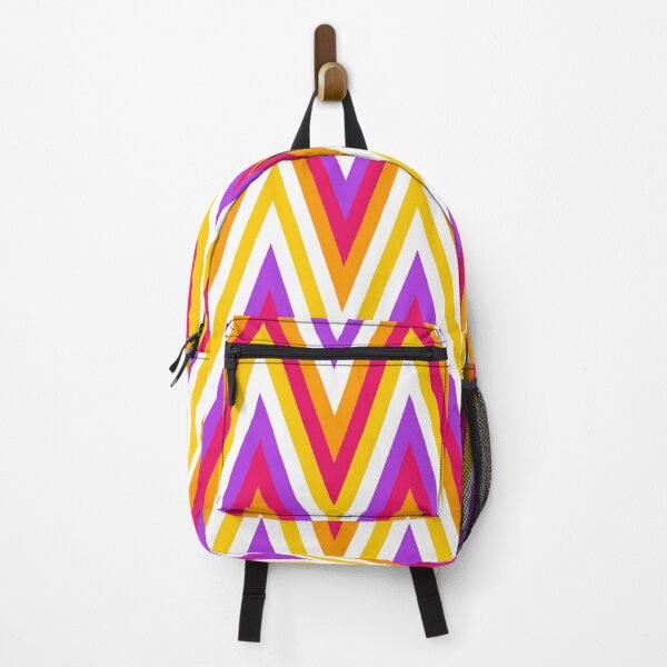 Item preview, Chevron Design In Yellow Orange Pink Purple Zigzags designed and sold by taiche.