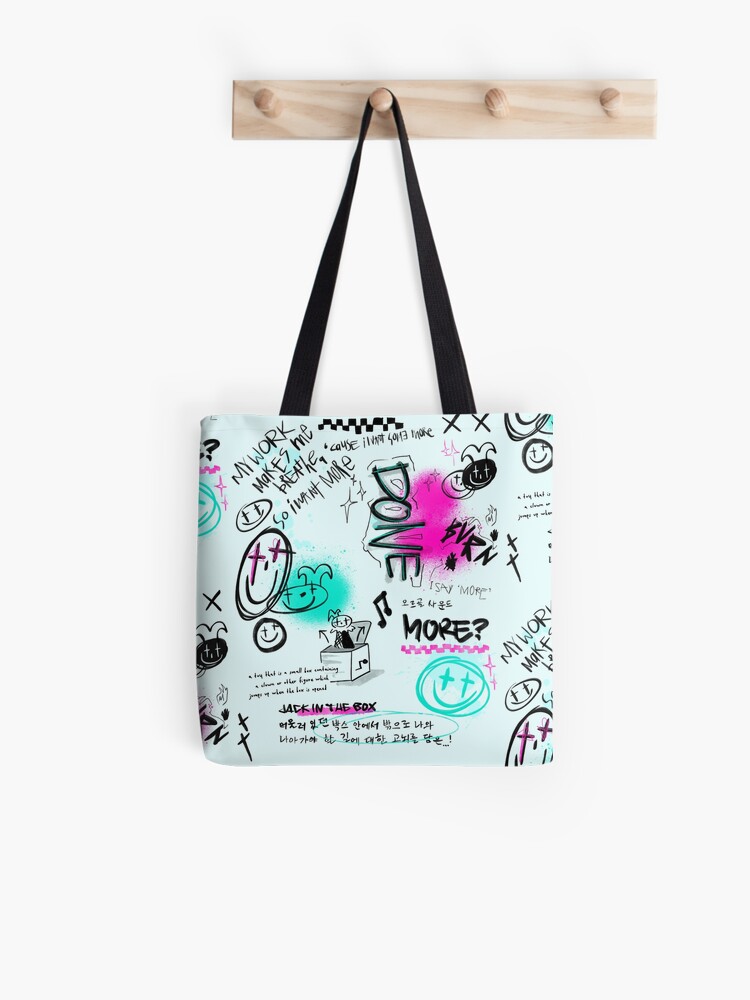 J-hope Jack in the Box Organic Canvas Tote Bag BTS Merch 