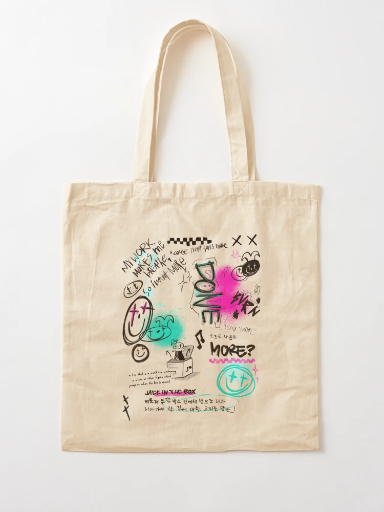 J-Hope Jack In The Box Reusable Canvas outlets Tote Bag