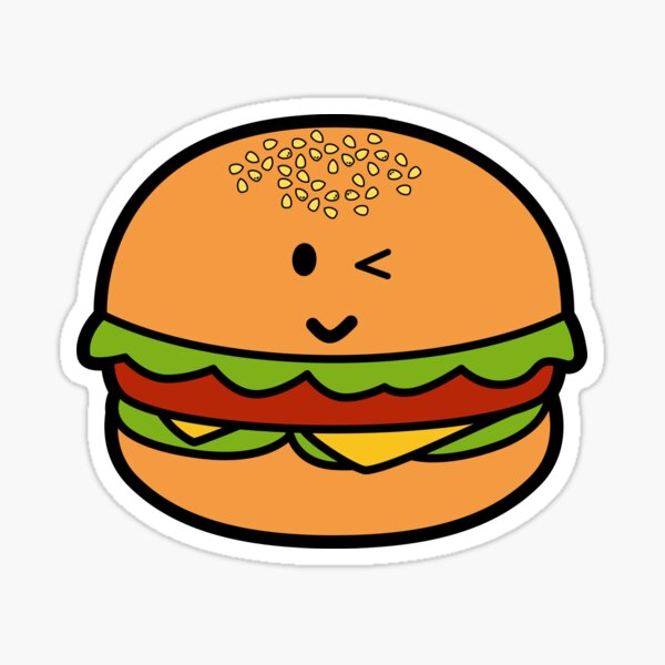 Vegan Burger Sticker by Swing Kitchen for iOS & Android