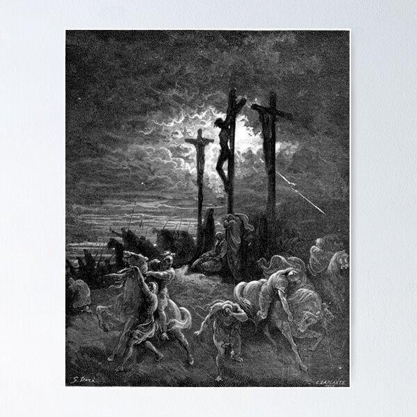 Item preview, Crucifixion darkness designed and sold by BestPaintings.