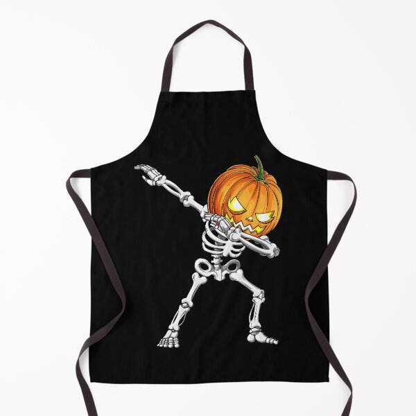 Item preview, Halloween Dabbing Skeleton Scary Pumpkin Jack O Lantern designed and sold by MalloWilli.